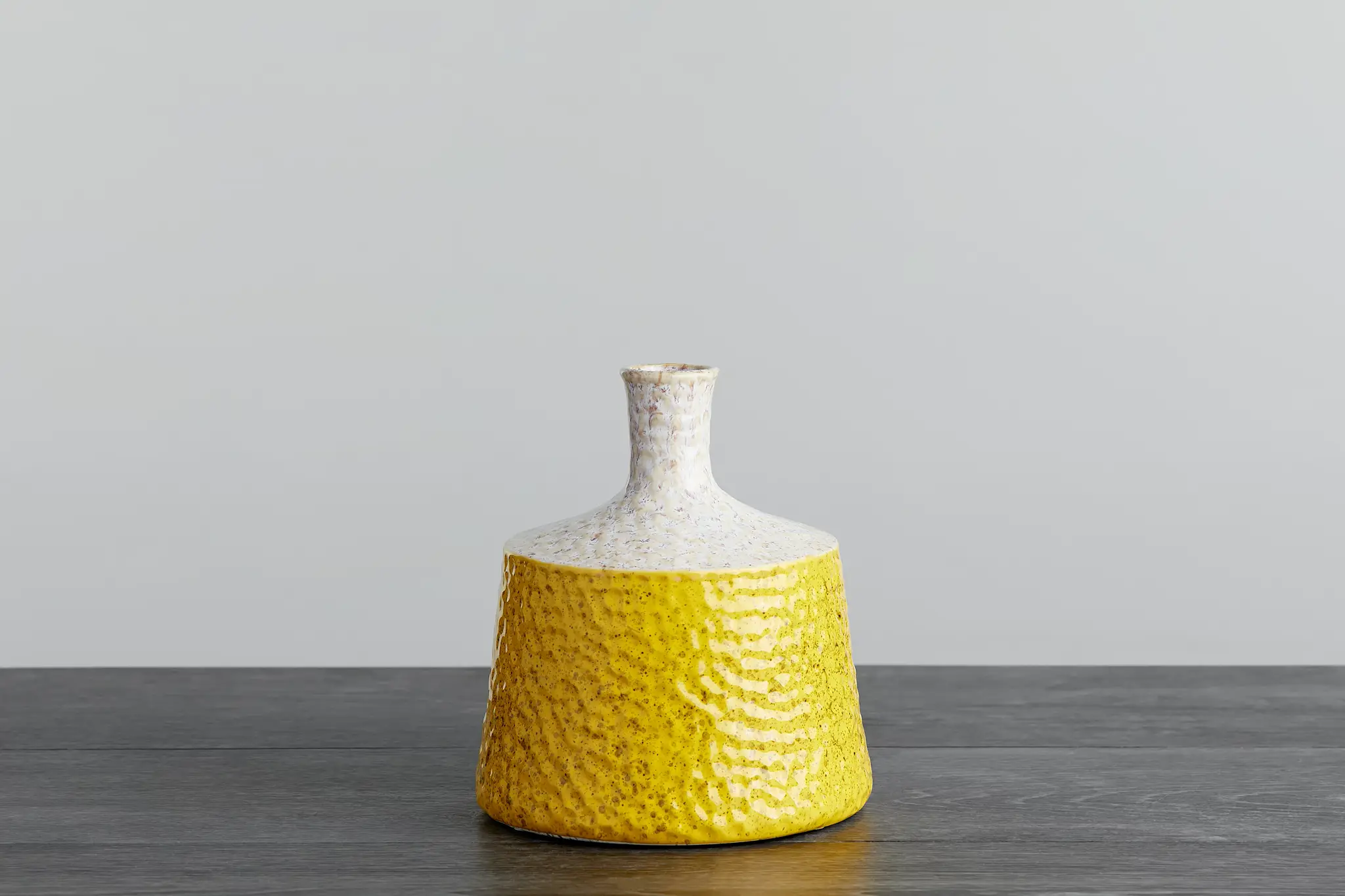 Lumi Yellow Ceramic Vase Lumi Yellow Ceramic Vase
