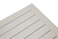 Linear2 White Aluminum End Table