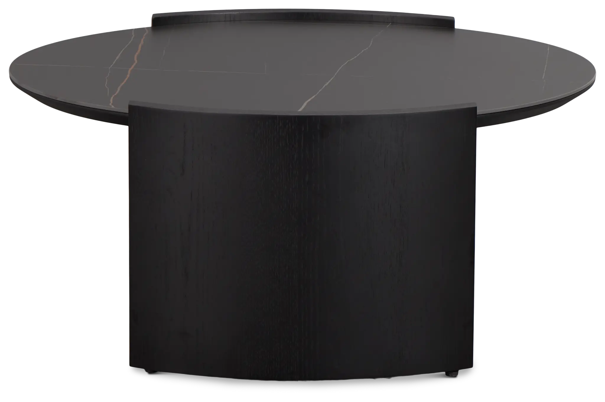 Nomad Black Ceramic Round Coffee Table Nomad Black Ceramic Round Coffee Table