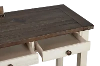 Brighton Two-tone 50" Desk