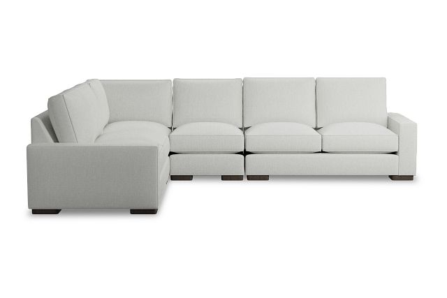 Edgewater Revenue White Medium Two-arm Sectional