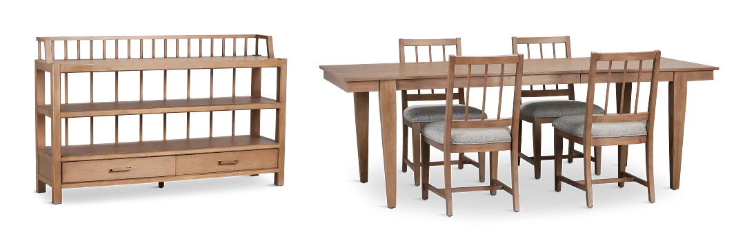 Provo Mid Tone Rect Dining Room Provo Mid Tone Rect Dining Room