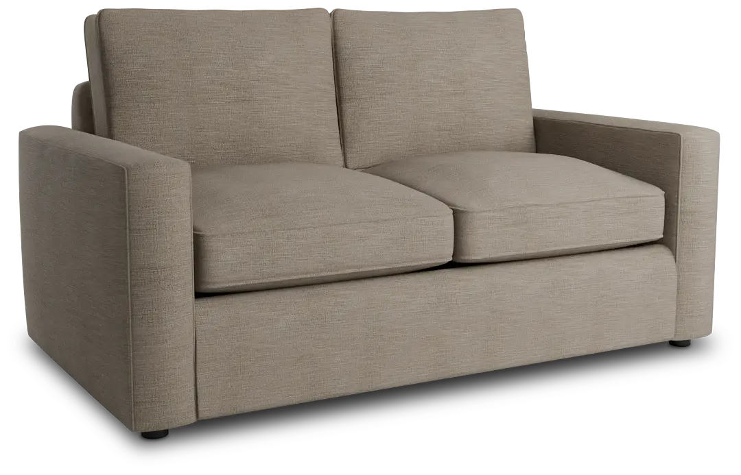 Siesta Victory Taupe Fabric Loveseat Siesta Victory Taupe Fabric Loveseat