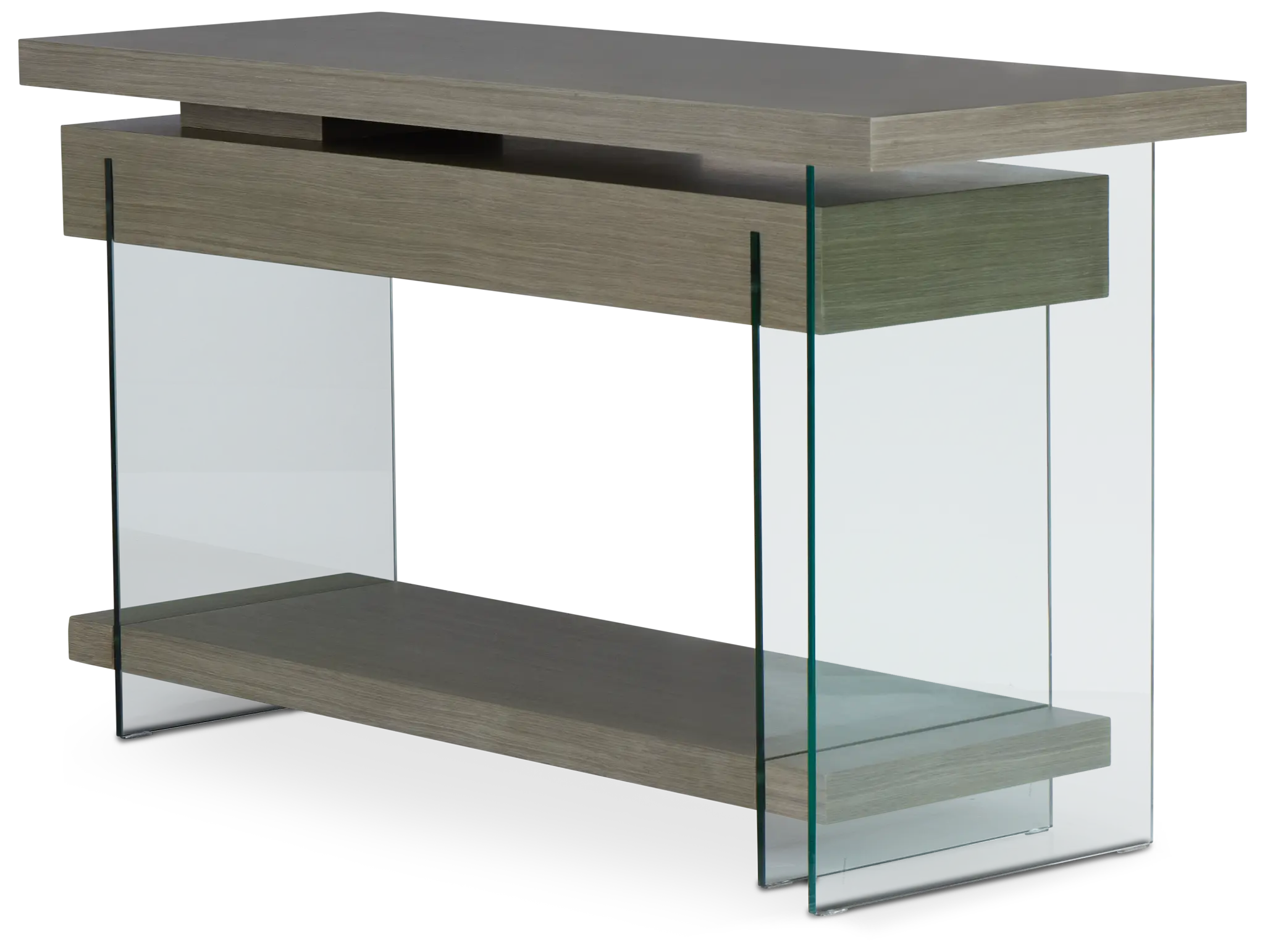 Olympia Gray Small L Desk Olympia Gray Small L Desk
