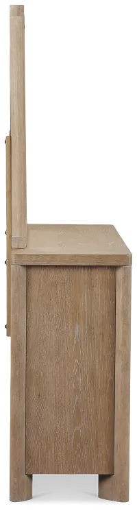 Alton Light Tone Dresser & Mirror
