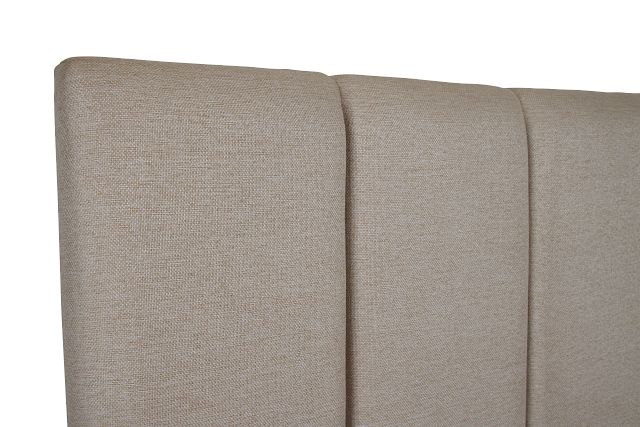 Caldwell Light Tone Uph Platform Bed