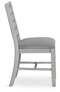 Mckinney Gray Uph Slat Side Chair
