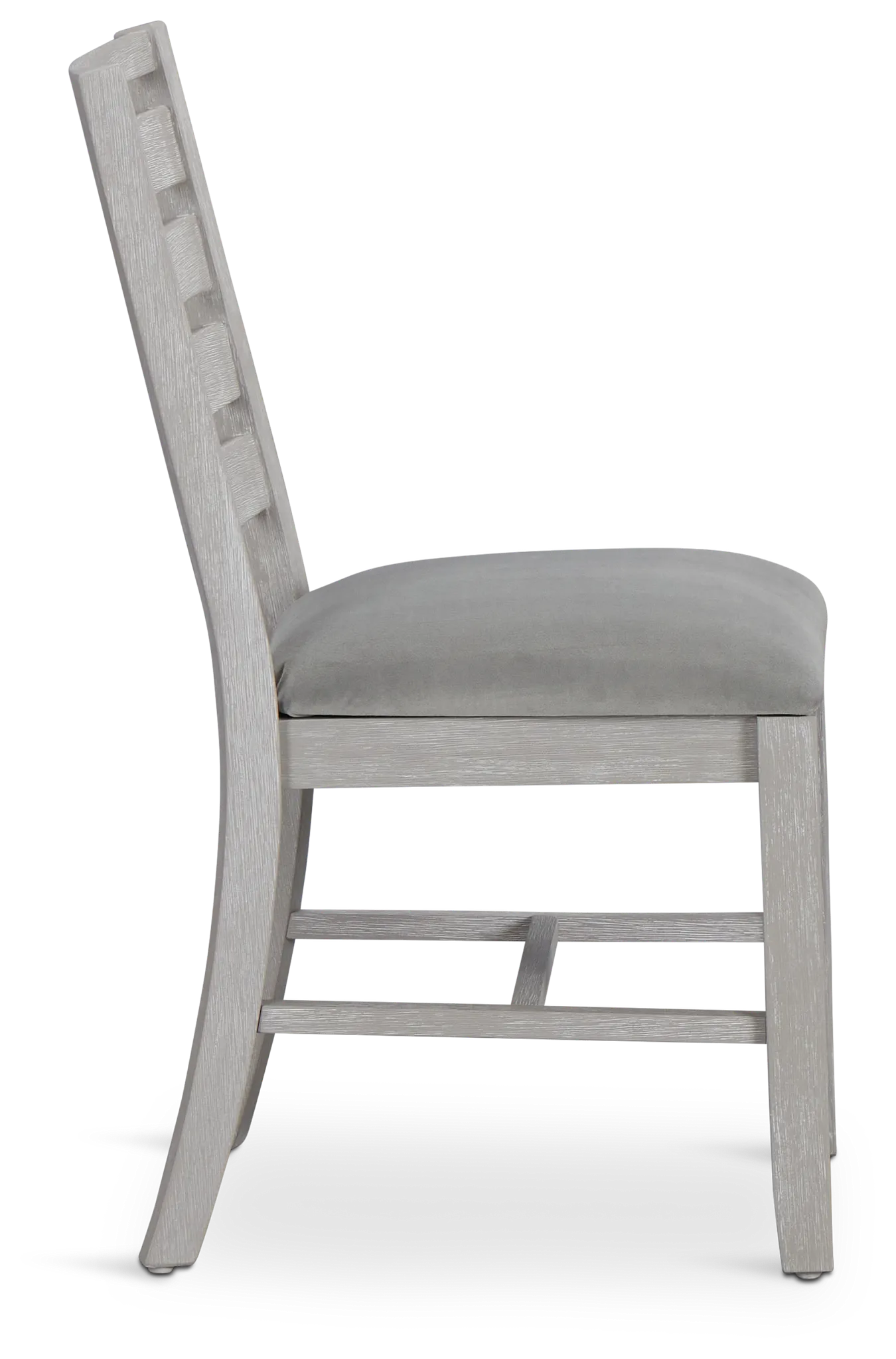 Mckinney Gray Uph Slat Side Chair