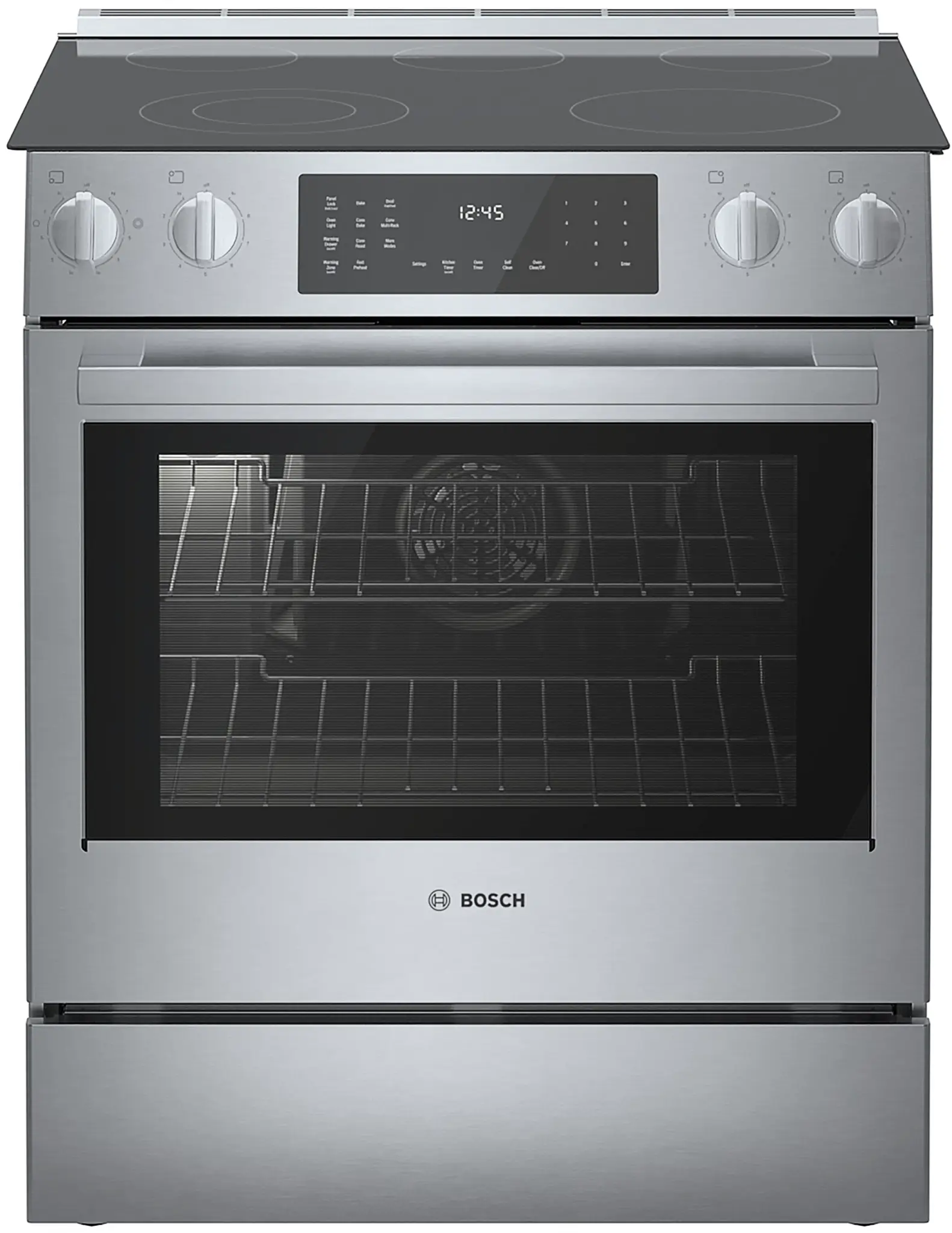 Bosch 800 Series Stainless Steel 30" Electric Range Bosch 800 Series Stainless Steel 30" Electric Range