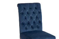 Sloane Dark Blue Upholstered Side Chair