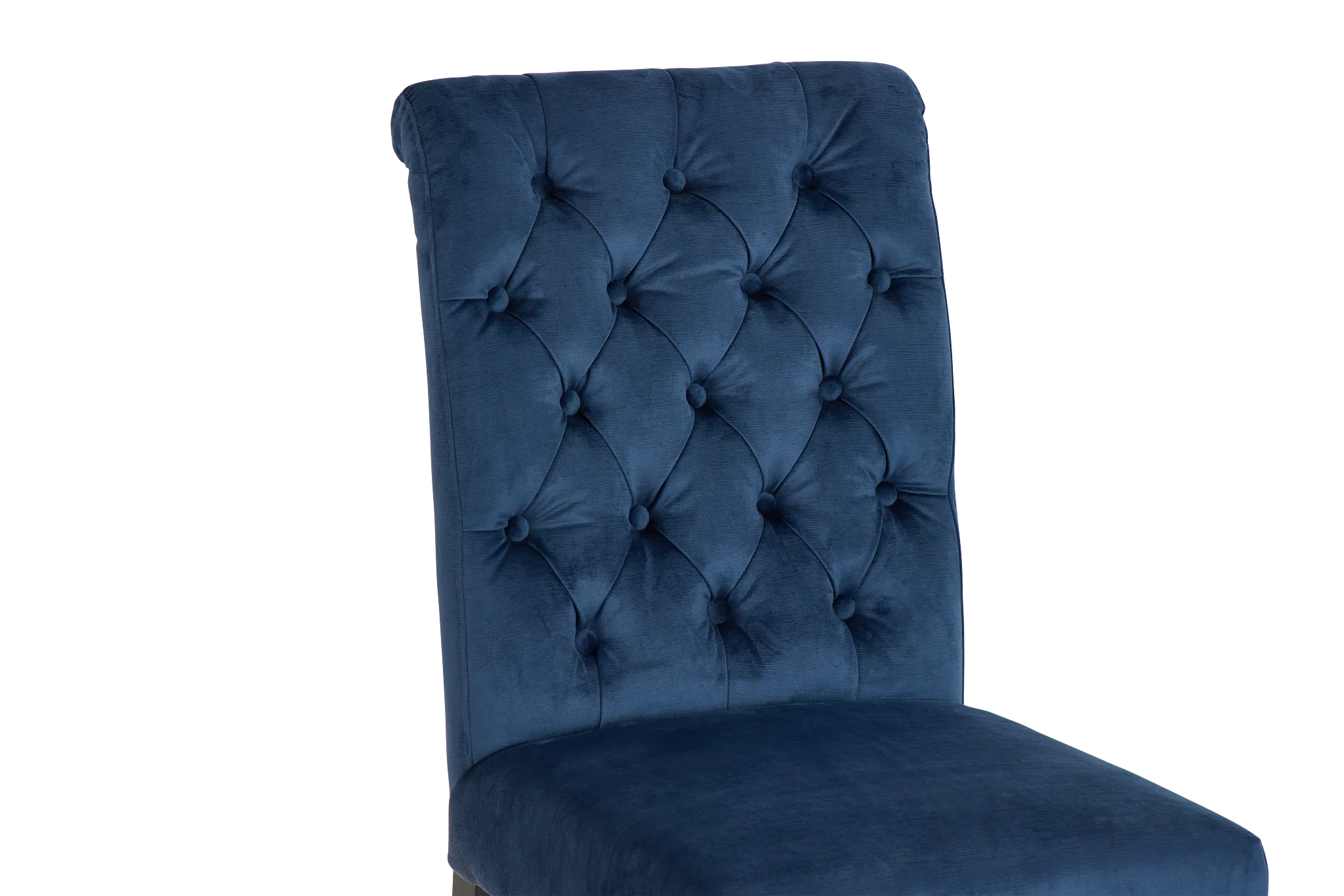 Sloane Dark Blue Upholstered Side Chair