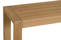 Montecito Mid Tone Dining Bench