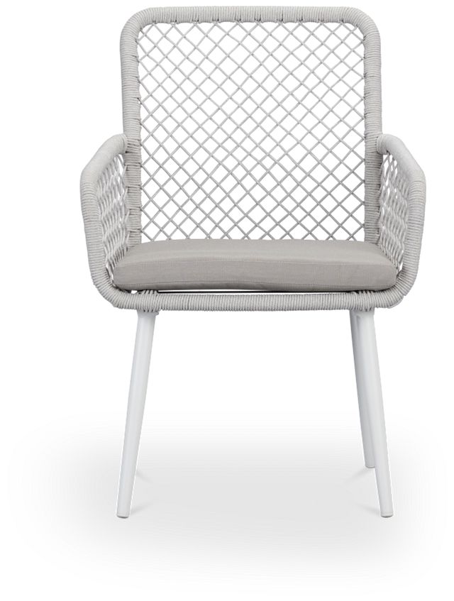 Andes Gray Woven Side Chair