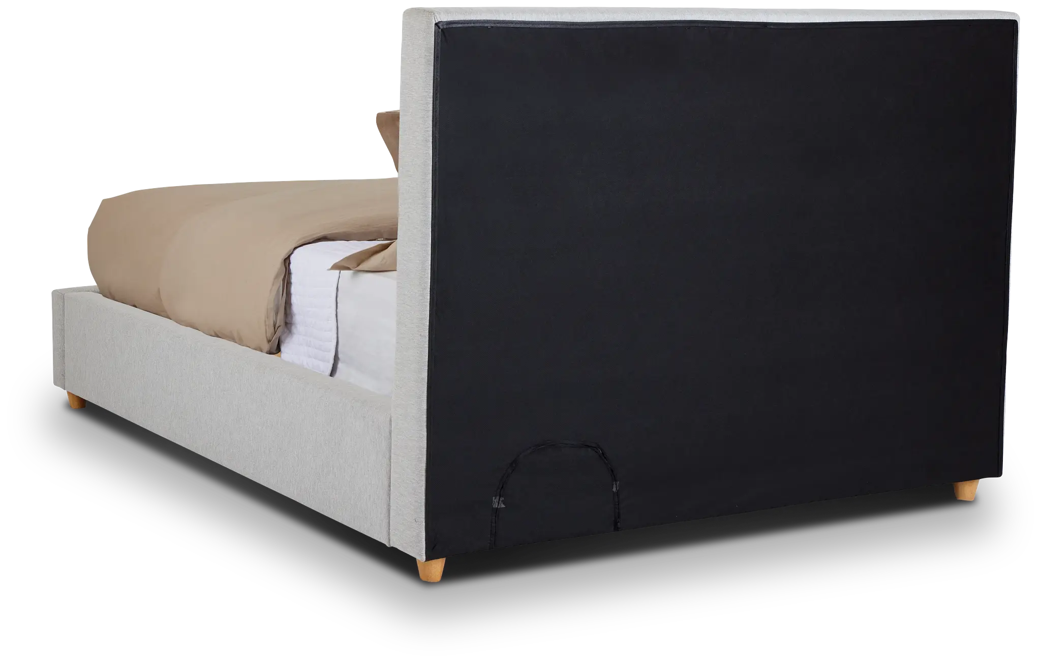Chelsea Light Gray Uph Platform Bed Chelsea Light Gray Uph Platform Bed