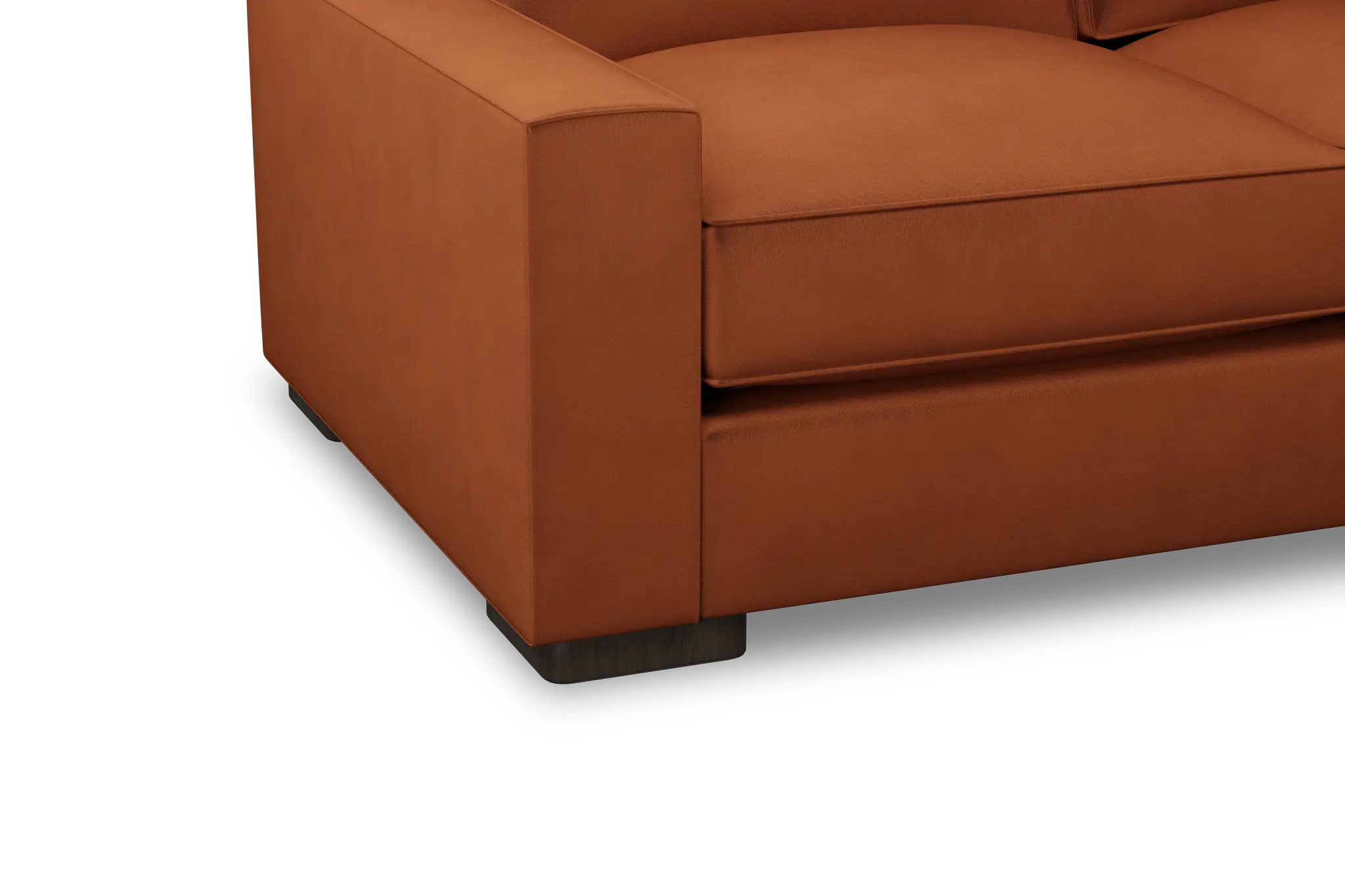 Edgewater Joya Orange Medium Right Chaise Sectional Edgewater Joya Orange Medium Right Chaise Sectional