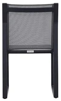 Linear2 Dark Gray Aluminum Sling Chair