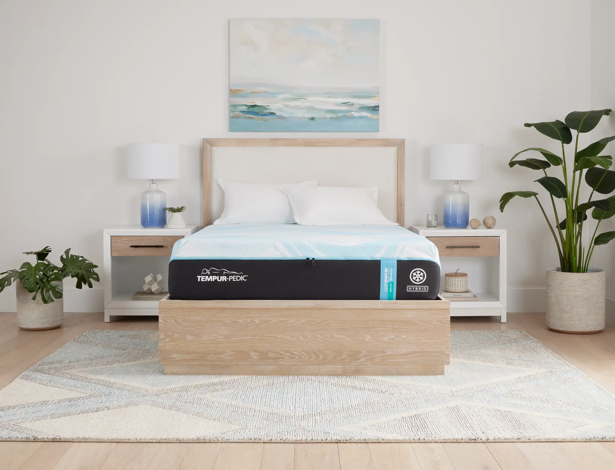 Tempur-pedic Tempur-luxebreeze 13" Medium Hybrid Mattress Tempur-pedic Tempur-luxebreeze 13" Medium Hybrid Mattress