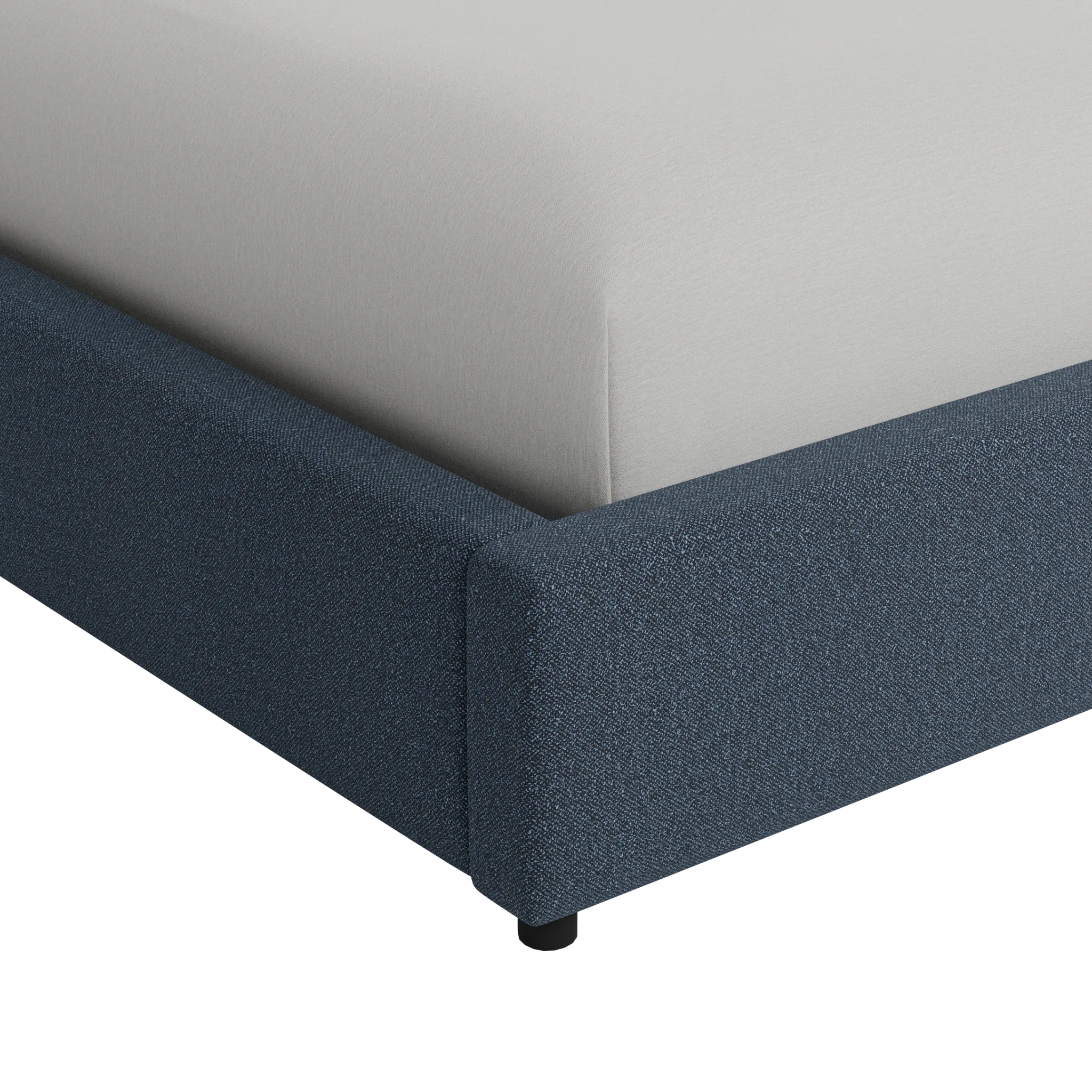 Captiva Elite Dark Blue 48" Upholstered Shelter Bed