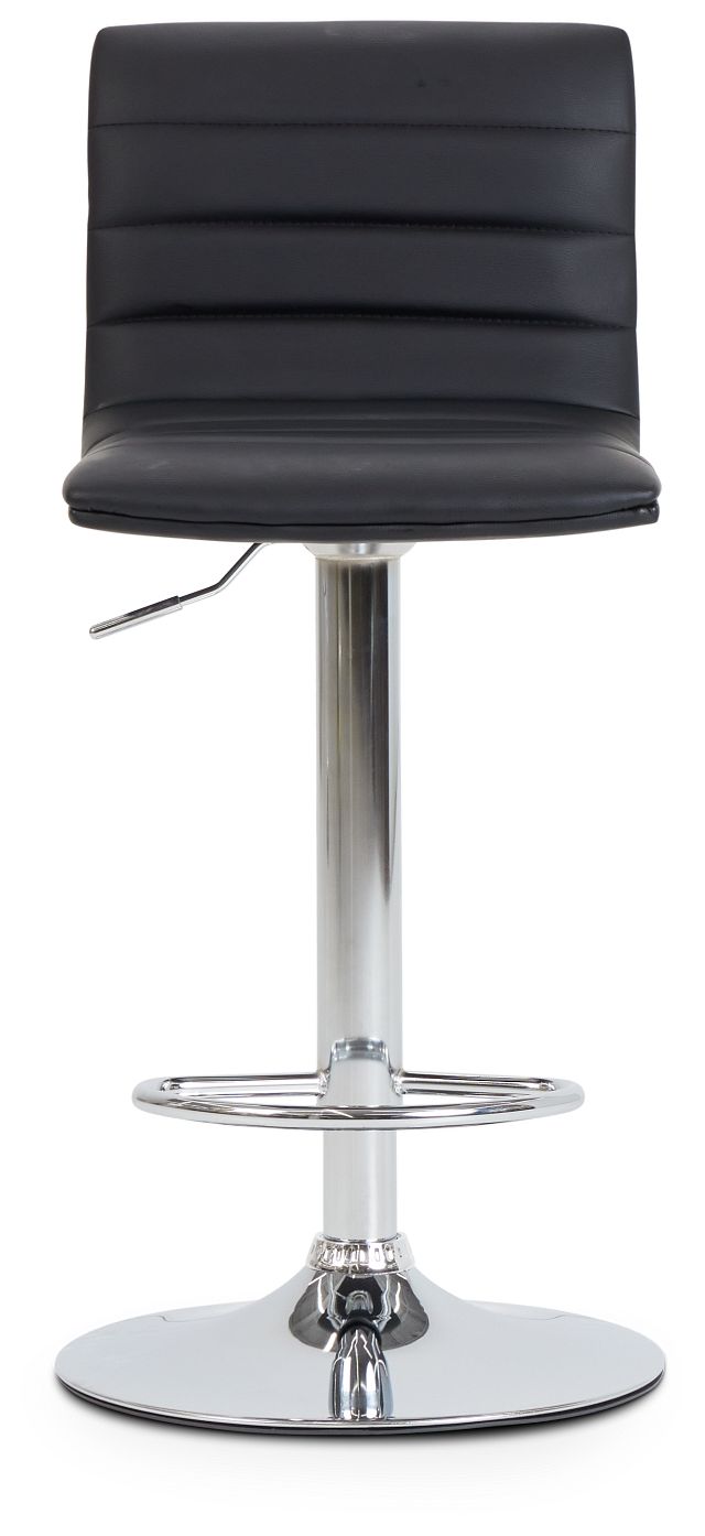 Motivo Black Uph Adjustable Stool