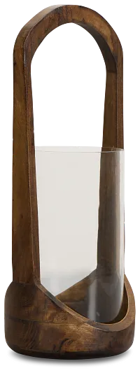 Orlove Brown Medium Lantern