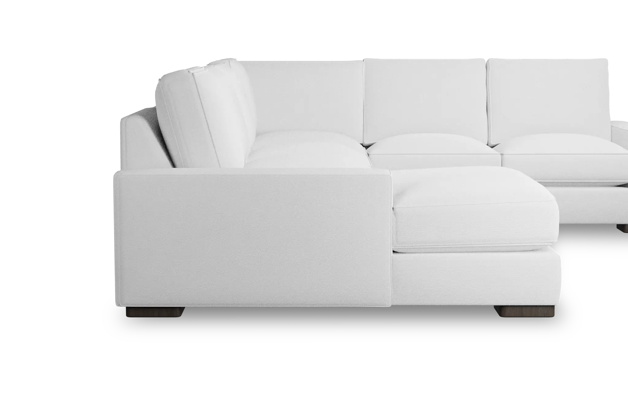 Edgewater Peyton White Medium Left Chaise Sectional Edgewater Peyton White Medium Left Chaise Sectional