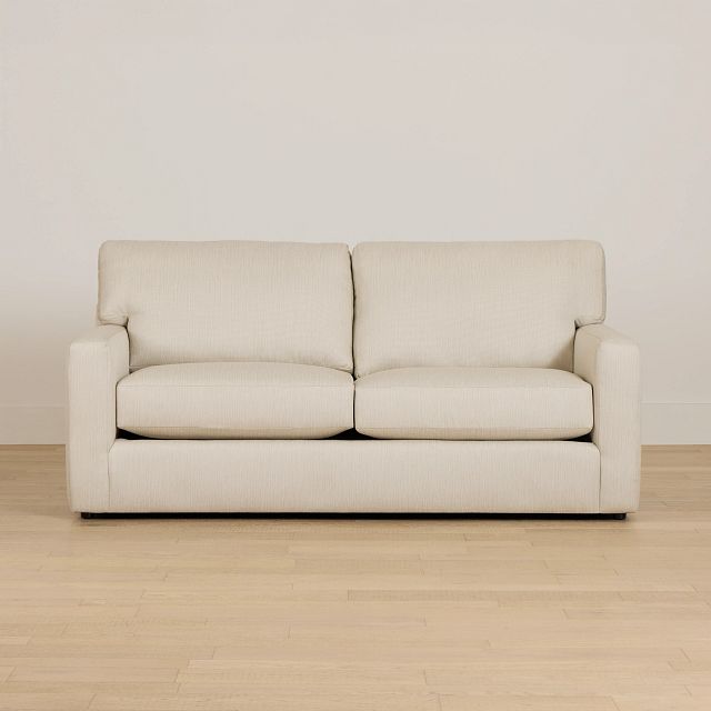 Rhodes Beige Fabric Sofa
