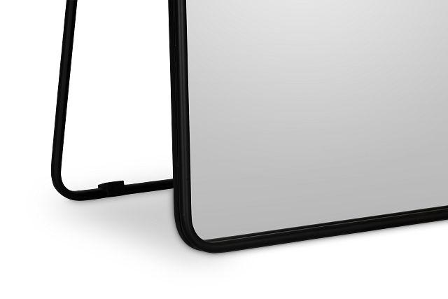 Sumi Black Floor Mirror
