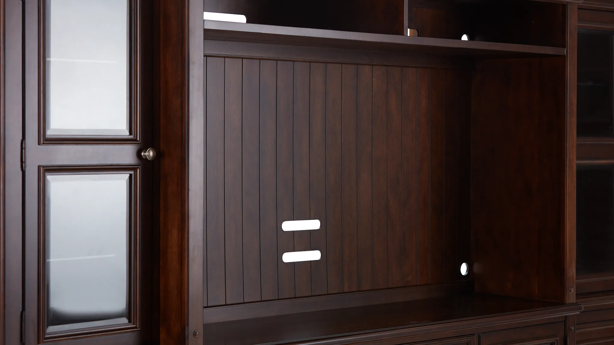 Savannah Dark Tone Entertainment Wall