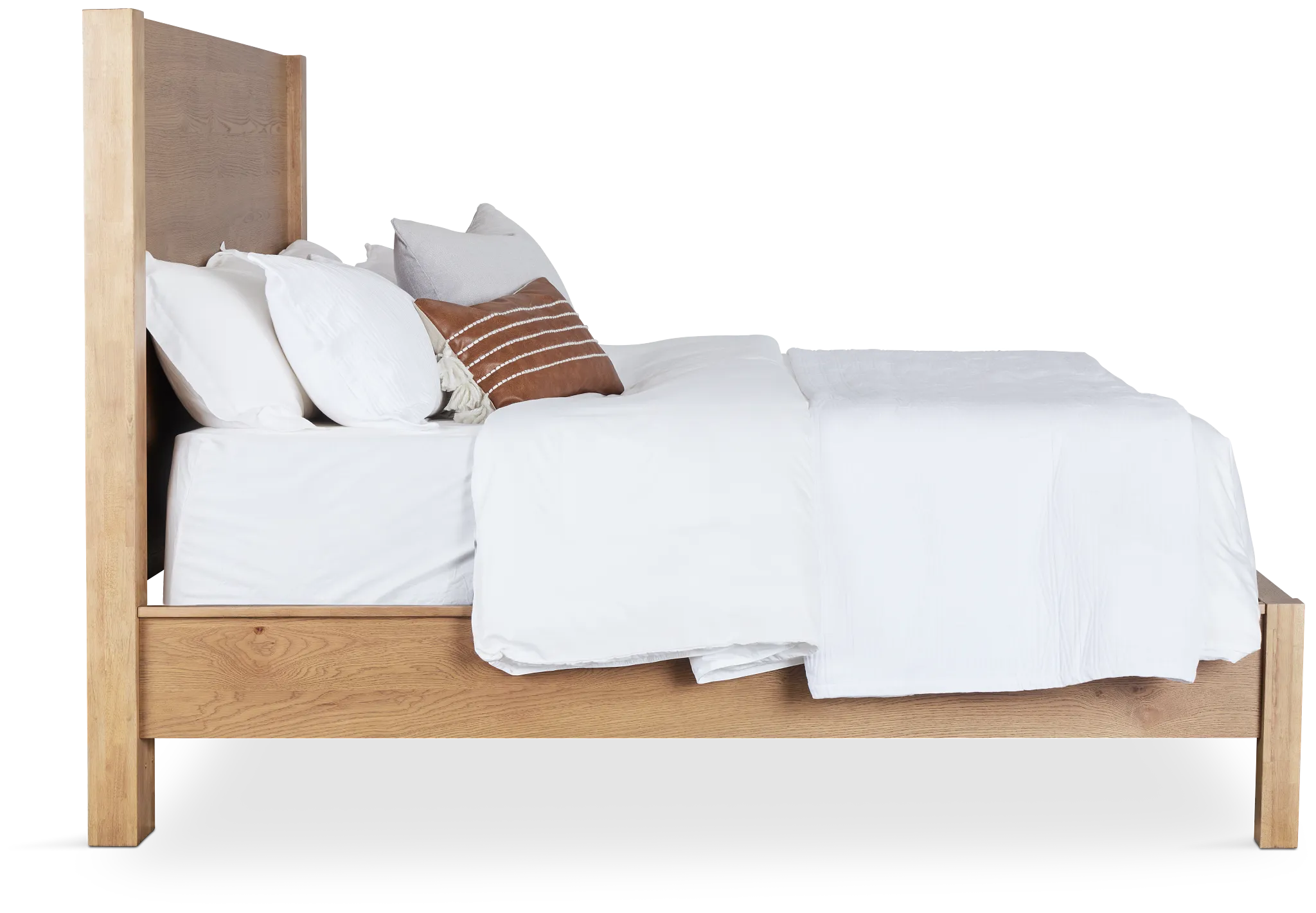 Tahoe Light Tone Panel Bed