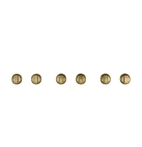 Cafe Handle Brass 36" Range Handle