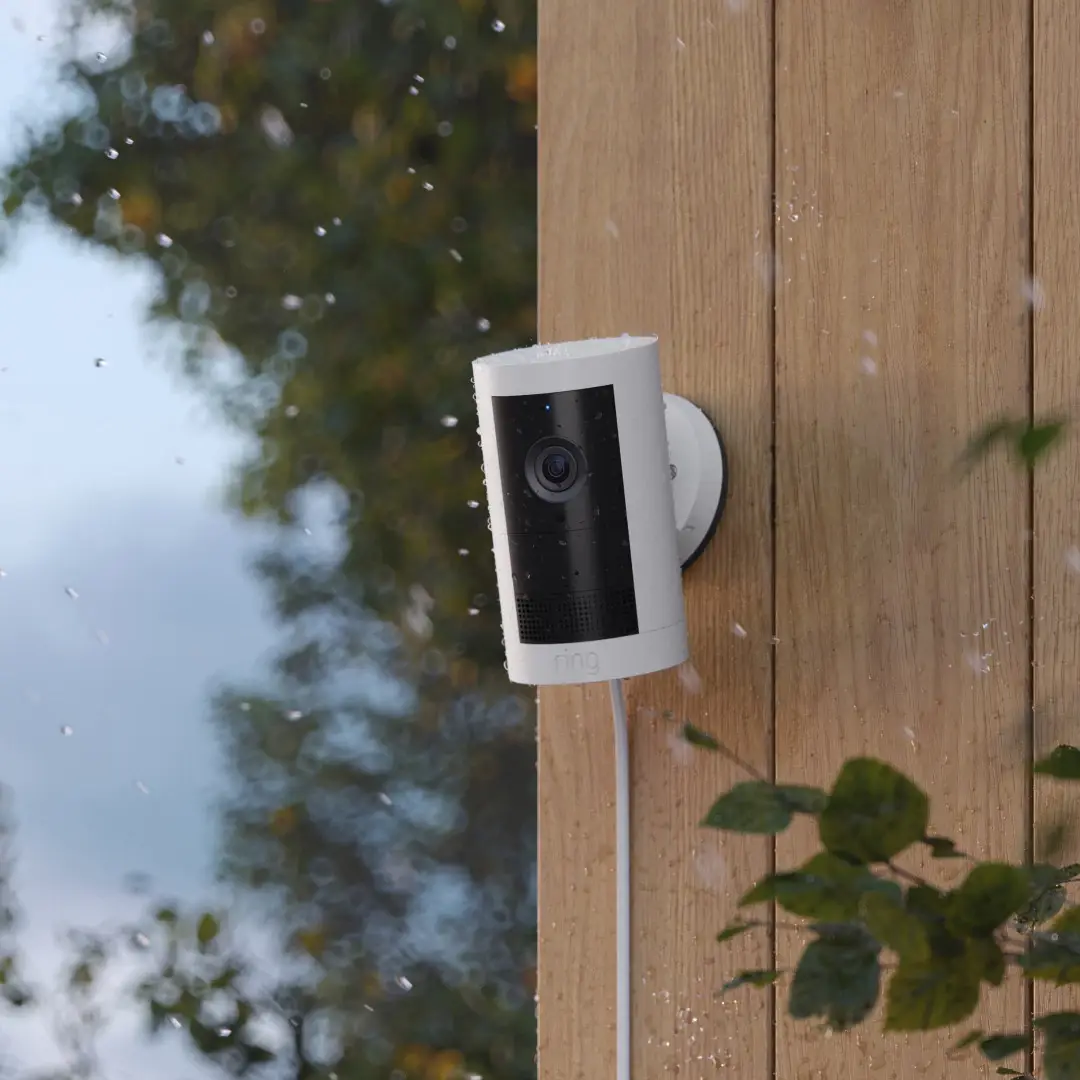 Ring Cam Plus Plug In Black Outdoor Security Cameras Ring Cam Plus Plug In Black Outdoor Security Cameras
