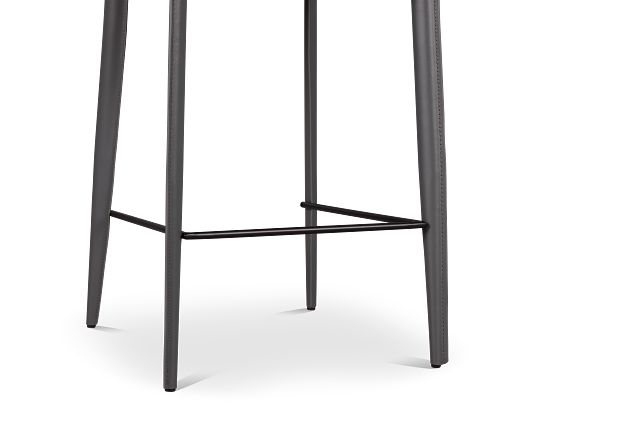 Wayne Gray 27" Upholstered Barstool