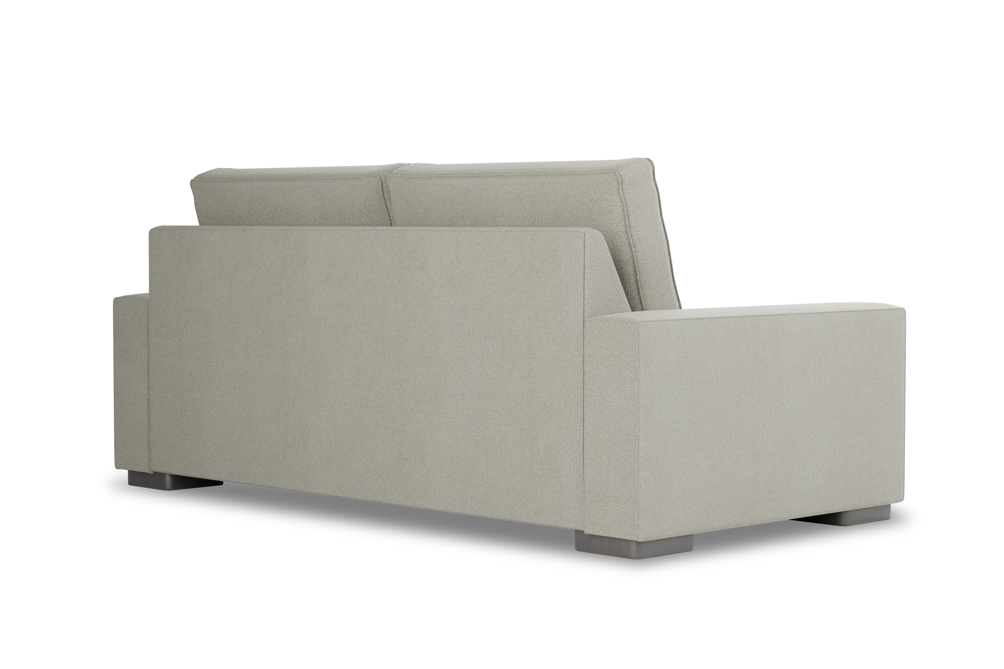 Edgewater Elite Gray 84" Sofa W/ 2 Cushions