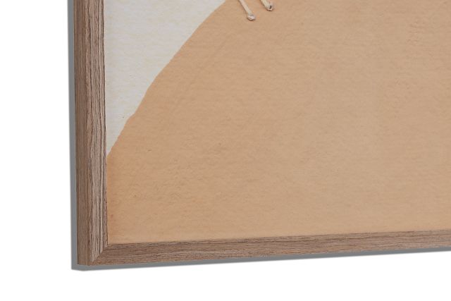 Nyla Dark Brown Framed Wall Art