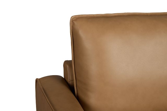 Tessa Light Brown Leather Chair
