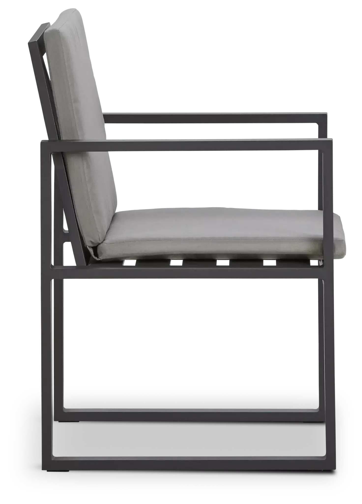 Linear Dark Gray Arm Chair Linear Dark Gray Arm Chair