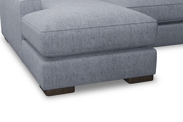 Edgewater Elevation Gray Large Left Chaise Sectional