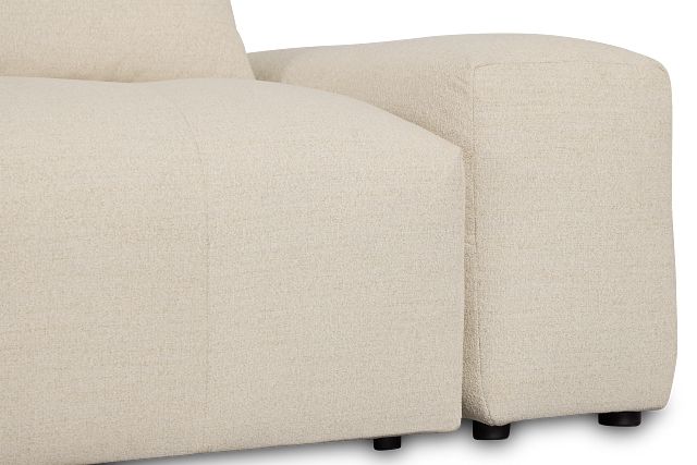 Remi Light Beige Fabric 8-piece Modular Sectional