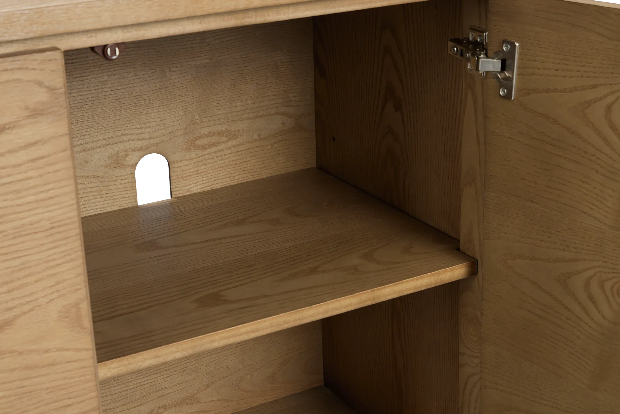 Haven Light Tone 4 Door Sideboard