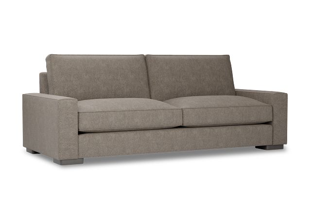 Edgewater Elite Brown 96" Sofa W/ 2 Cushions