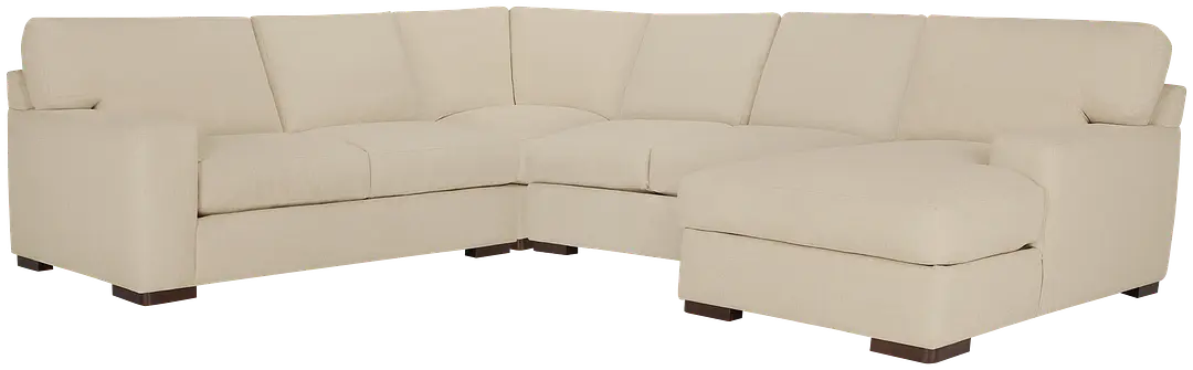 Veronica Khaki Down Medium Right Chaise Sectional Veronica Khaki Down Medium Right Chaise Sectional