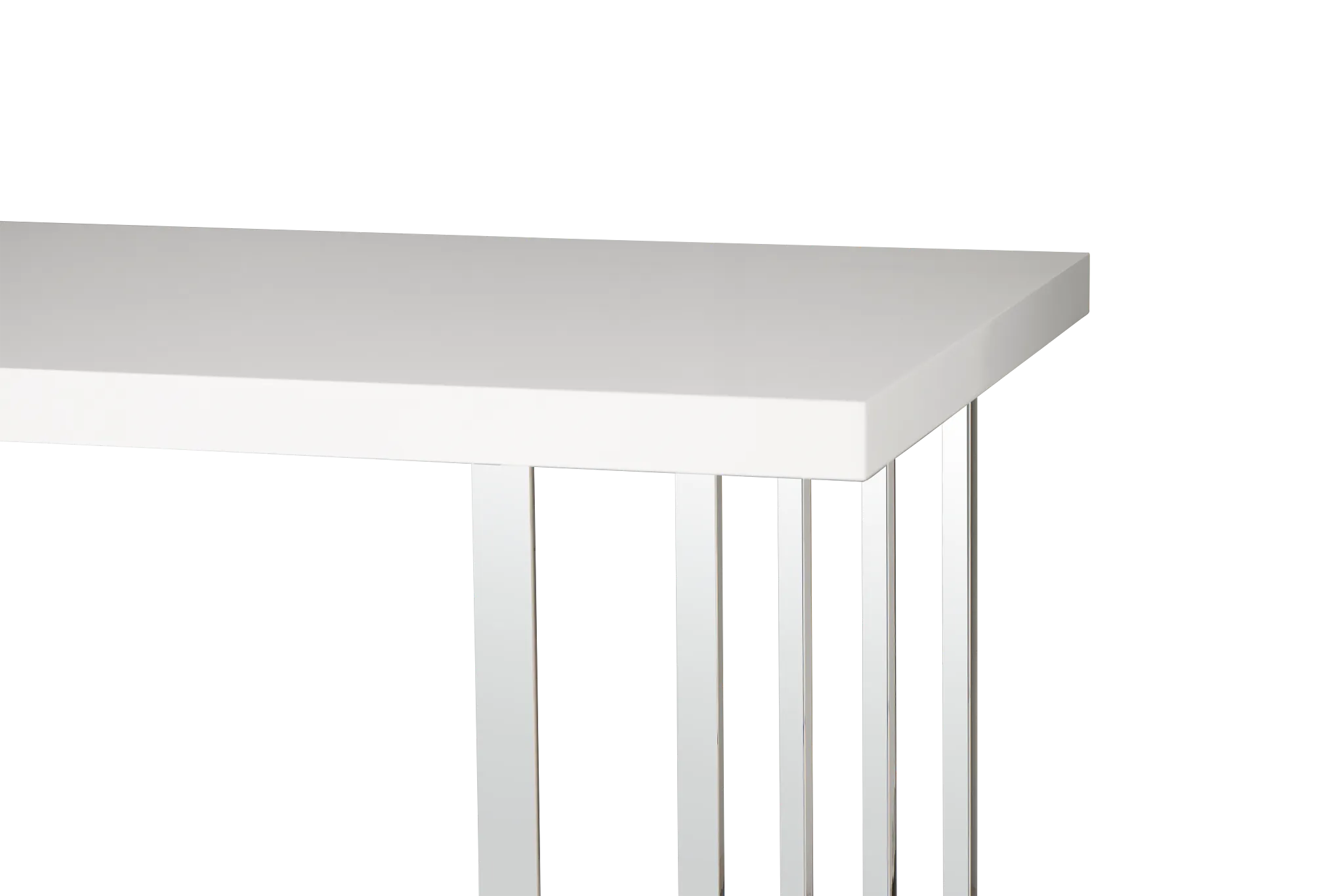 Axel White Rectangular Table