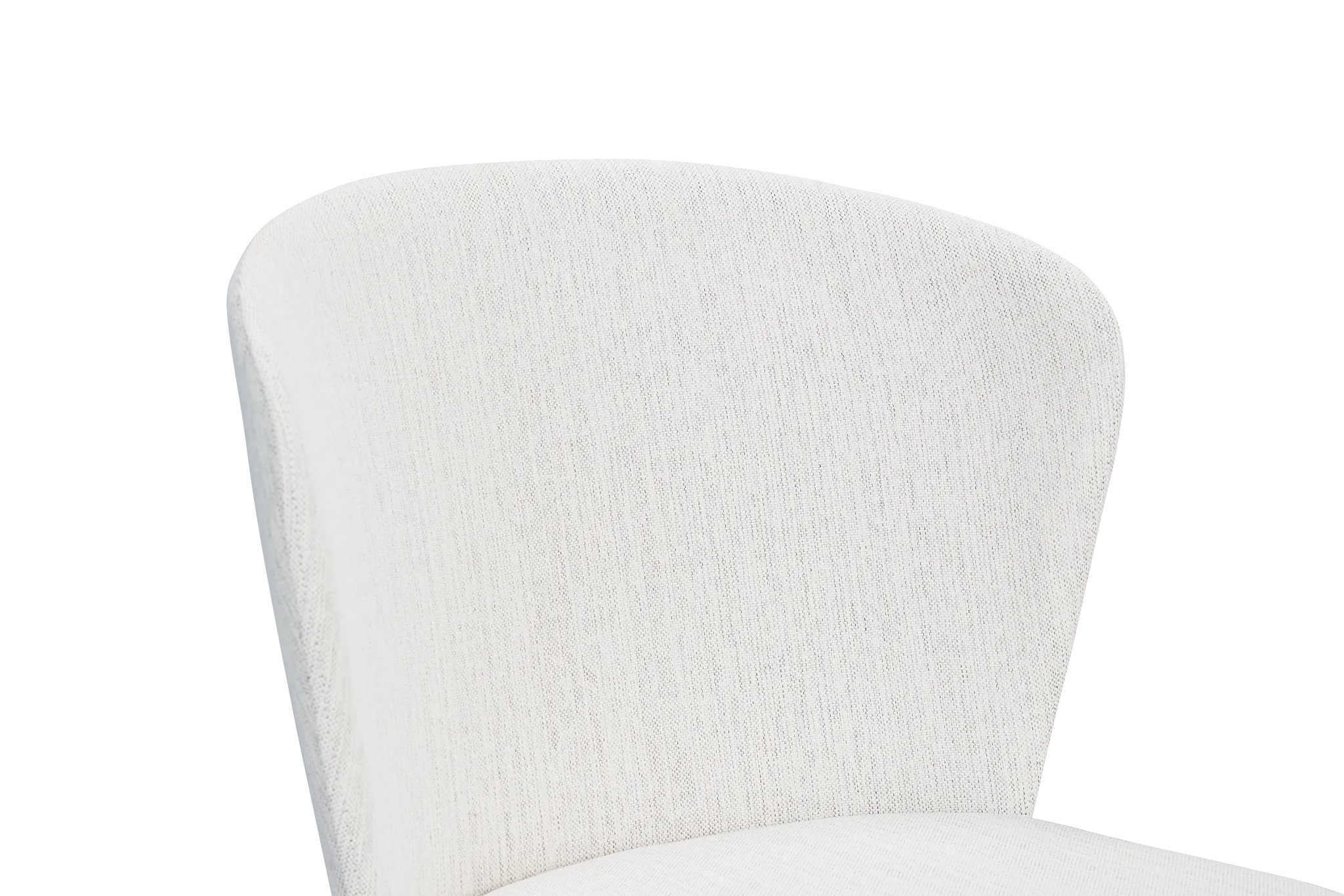 Nomad Light Beige Upholstered Side Chair With Mid Tone Legs