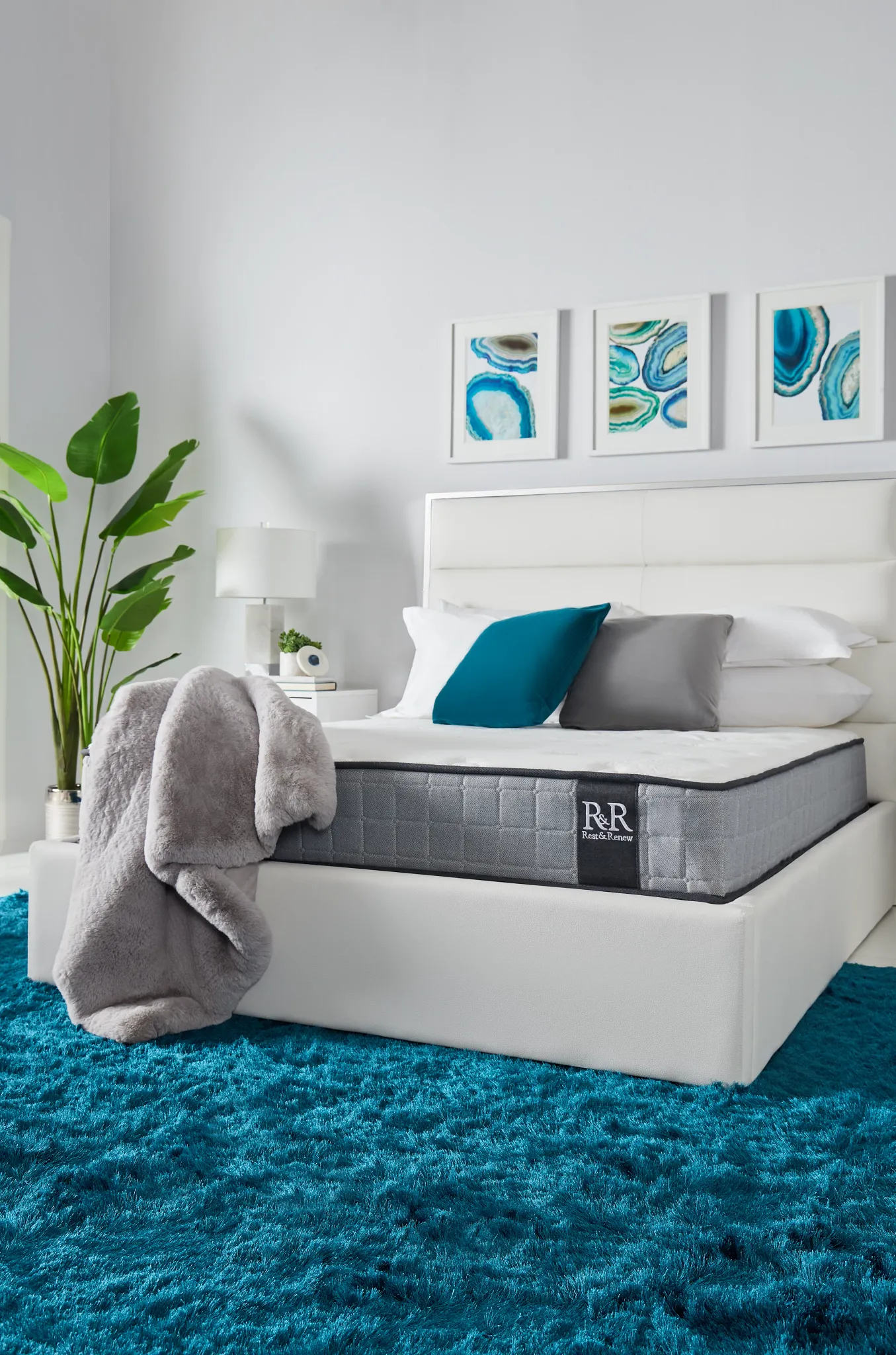 Rest & Renew By Zinus Pocket Innerspring 10" Tight Top Mattress