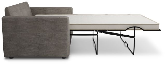 Siesta Victory Gray Fabric Innerspring Sleeper