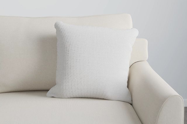 Victory Ivory 20" Accent Pillow