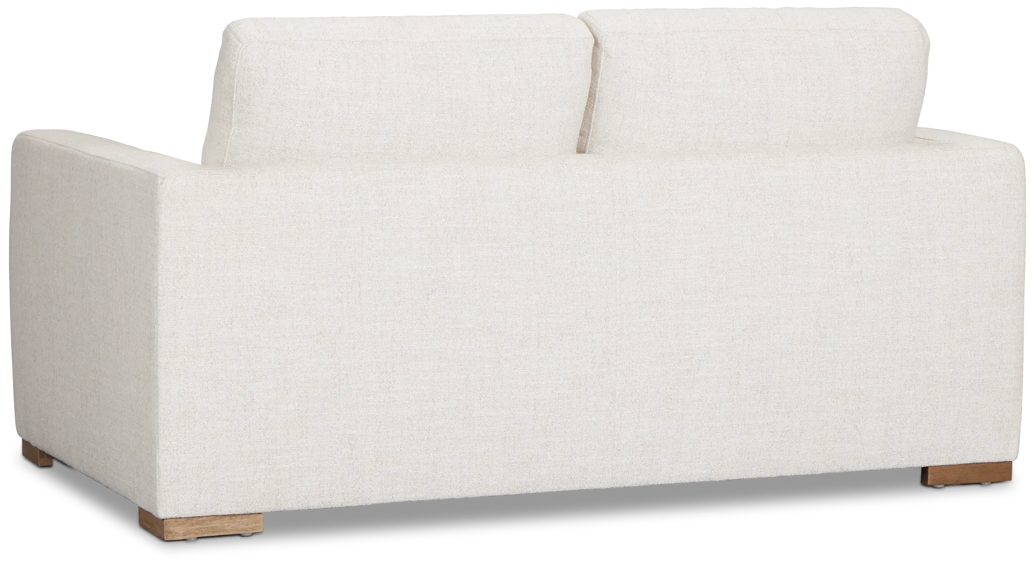 Maeve Light Beige Fabric Loveseat