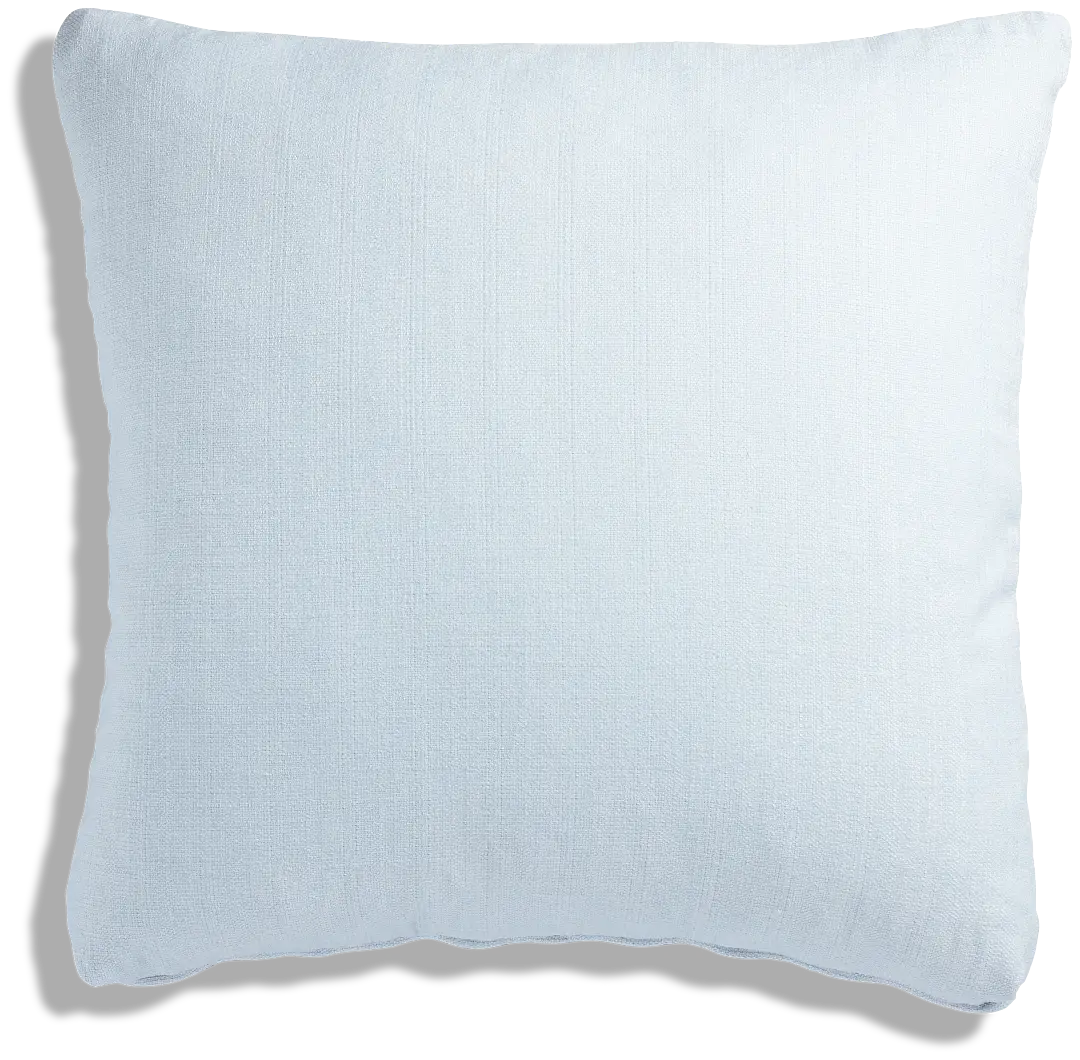 Zeke Light Blue 24" Accent Pillow Zeke Light Blue 24" Accent Pillow