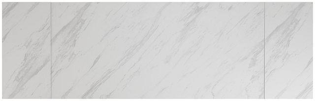 Monaco White Ceramic Rectangular Table