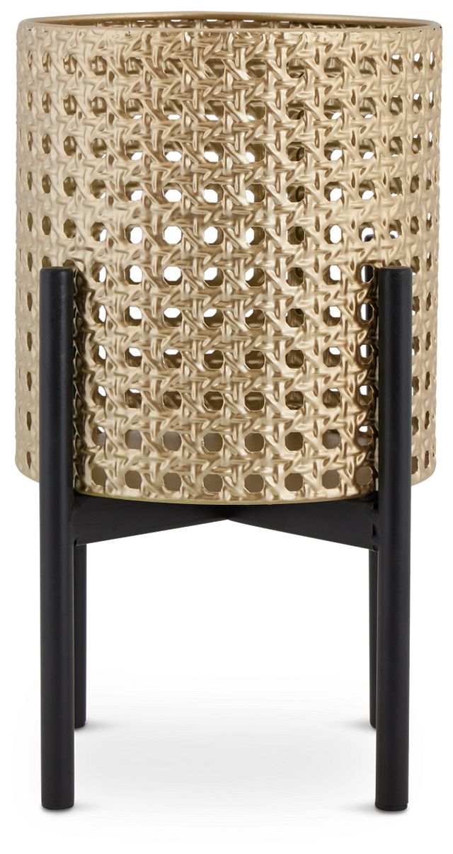 Dunbar Gold Small Planter